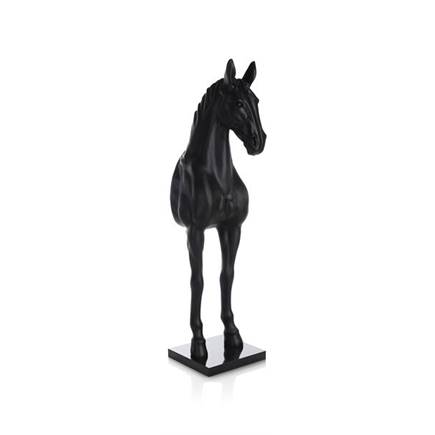 Coco Maison Horse Standing beeld H180cm Zwart